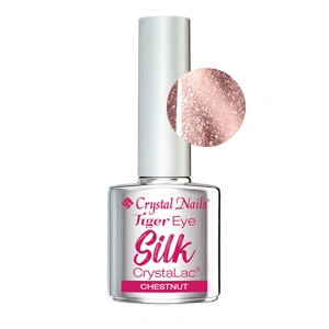 CRYSTAL NAILS TIGER EYE SILK CRYSTALAC - CHESTNUT 4ML főképe